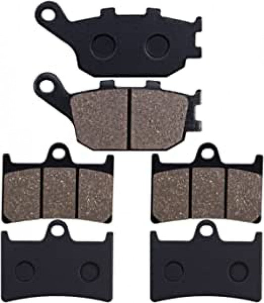3 Pairs Front Rear Brake Pads for Yamaha FZ6 YZF R6 FZ8 FZS1000 FZ1 Fazer YZF R1