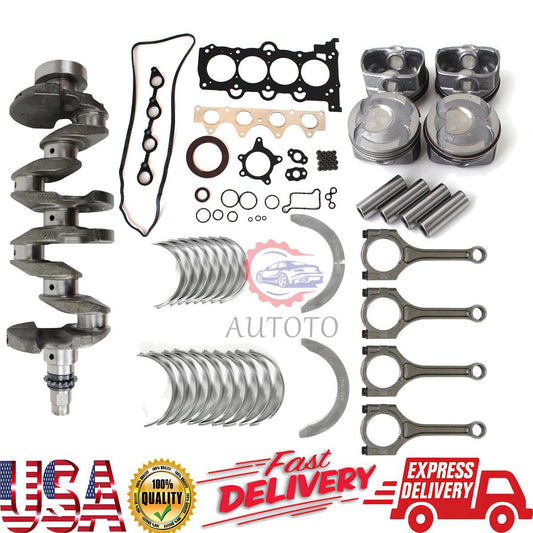G4FD Engine Overhaul Rebuild Kit - Piston  Rings Crankshaft Bearing for Hyundai