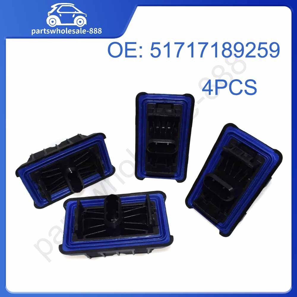 517189259 new 4-Piece Car Underbody Support Pad with Inserts Suitable for BMW X3 X4 X5 X6