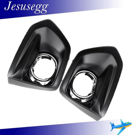 2Pcs Fog Light Cover Bezel Chrome Left Right Fit for Subaru for Impreza 2012-2014
