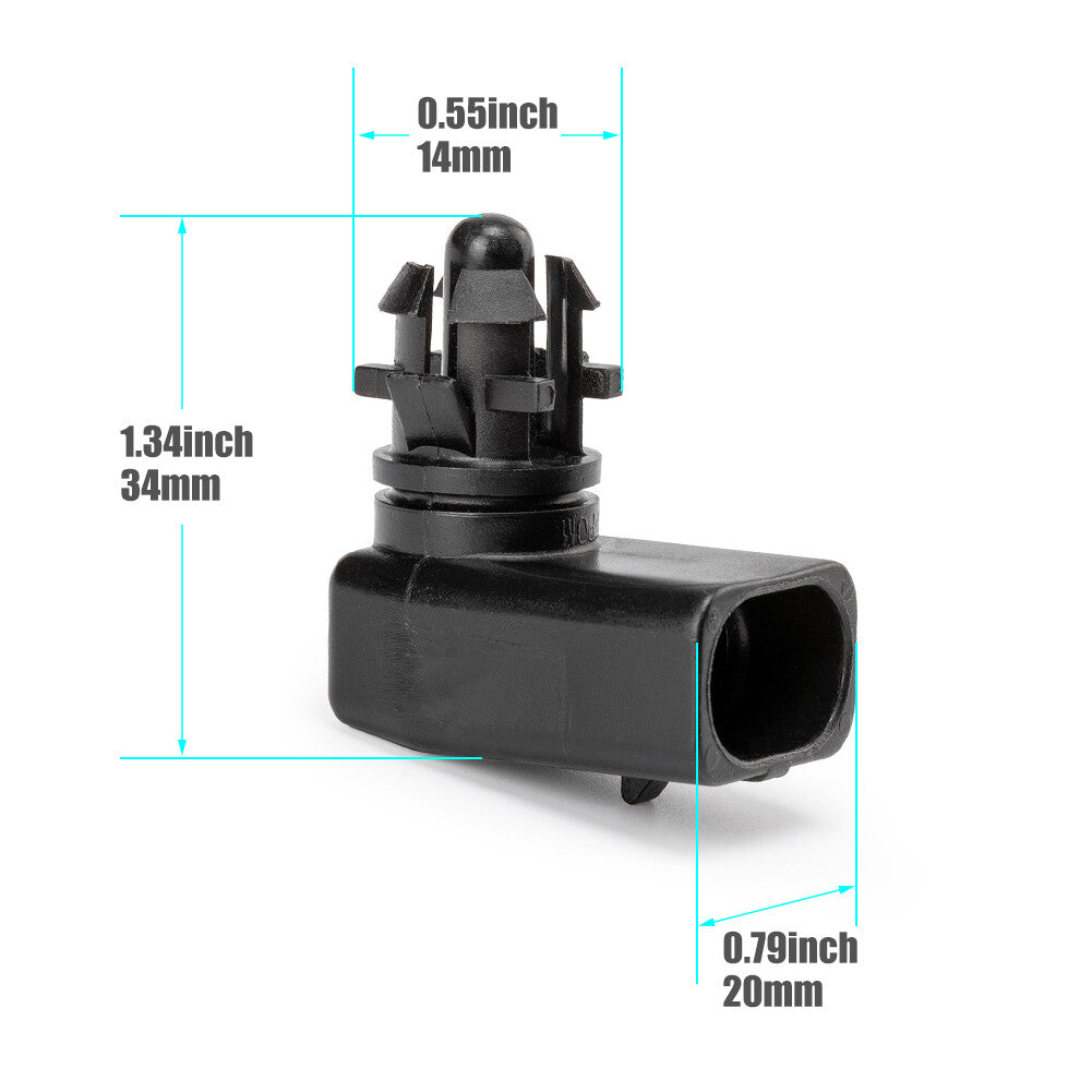 Ambient Outside Air Temperature Temp Sensor Sender For GM for Chevy for Buick 25775833