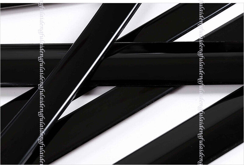 Black steel Bottom Window Frame Sill Trim Cover for Toyota Prado Fj150 2010-2021