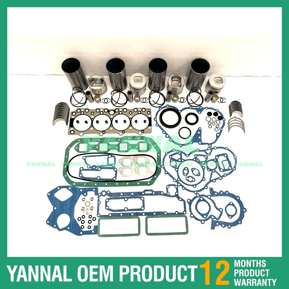 4BE1 Overhaul and Reconstruction Kit with Full Washer Bearing Kit for Isuzu Engines