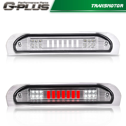 Fits 02-09 for Dodge for Ram 1500 2500 Clear LED Third Tail Brake Light/Cargo Light