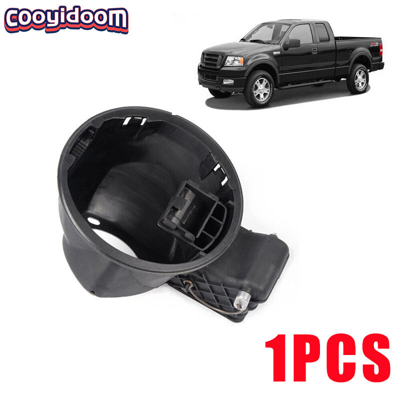 Suitable for 2004, 2005, 2006 - 2008 F150/F-150 fuel gas filling door housing pocket with hinges.