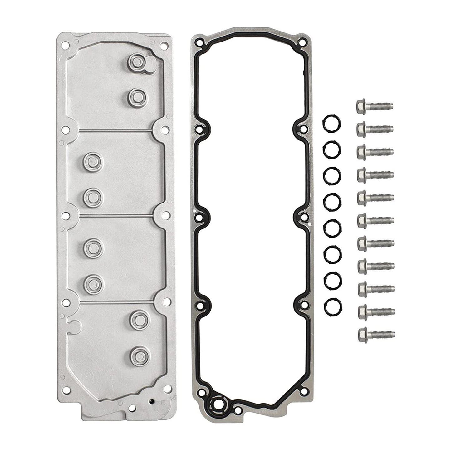 for Chevy GM 5.3L 6.0L 6.2L 1PC ON-AFM DOD Valley Cover With Gasket 12598832