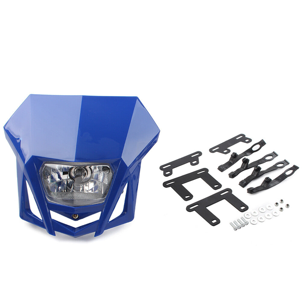 Scheinwerfer Verkleidung f¨¹r for Kawasaki KLX XR CRF DRZ RMZ for Yamaha Dirt Bike Blau