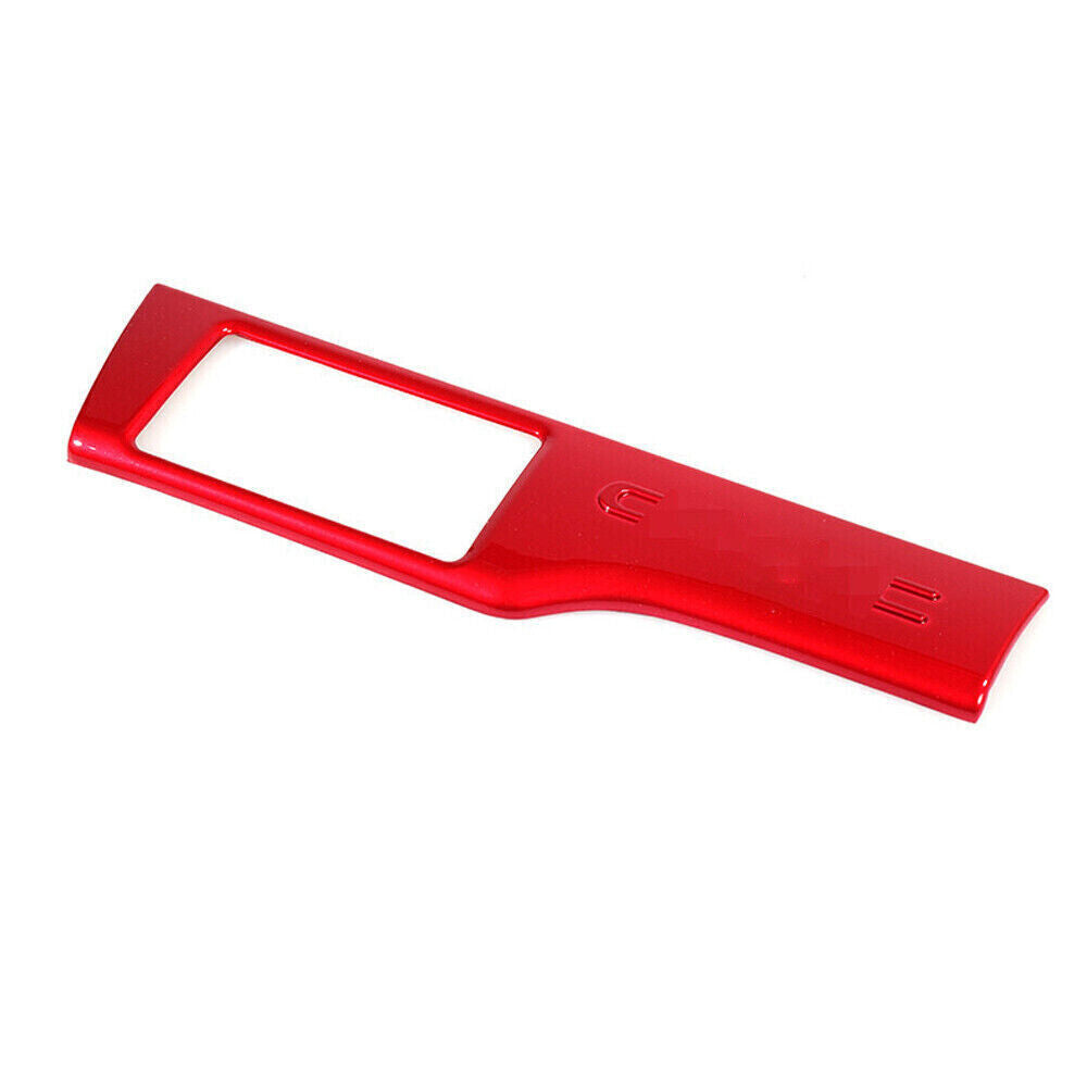 Headlight Button Frame Cover Trim 1PCS for Honda for Civic 10th 2016-2021 Bright Red