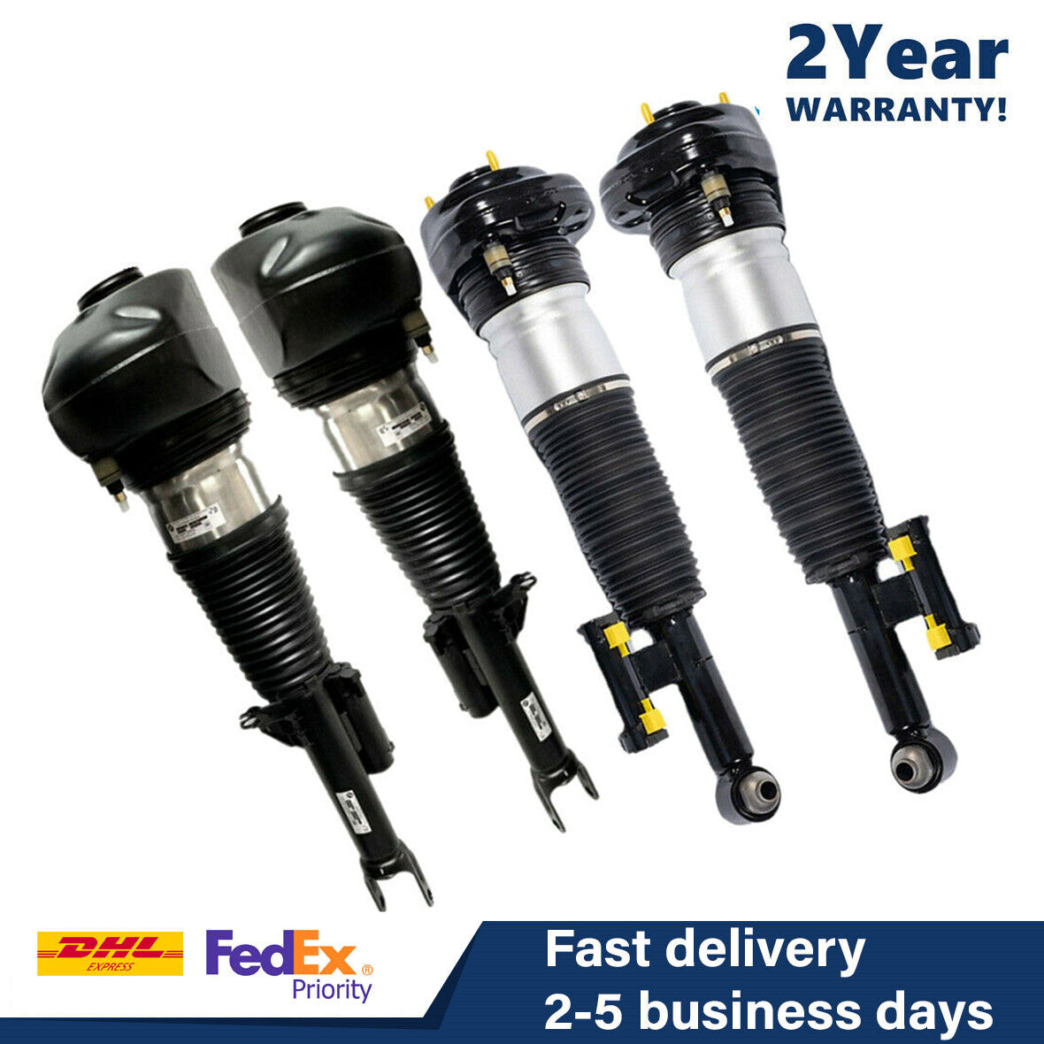 4X Front Rear Air Suspension Struts Fit for BMW G11 G12 730 740 750 2015-2021 EDC