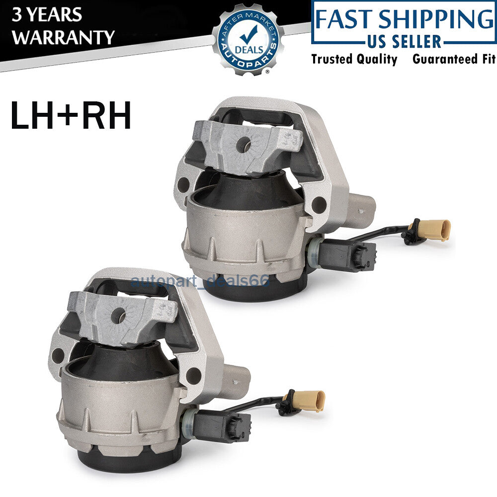 for Audi for A6 A7 Quattro 2012-2018 3.0L/2.0L Left+Right Engine Motor Mount Set kit