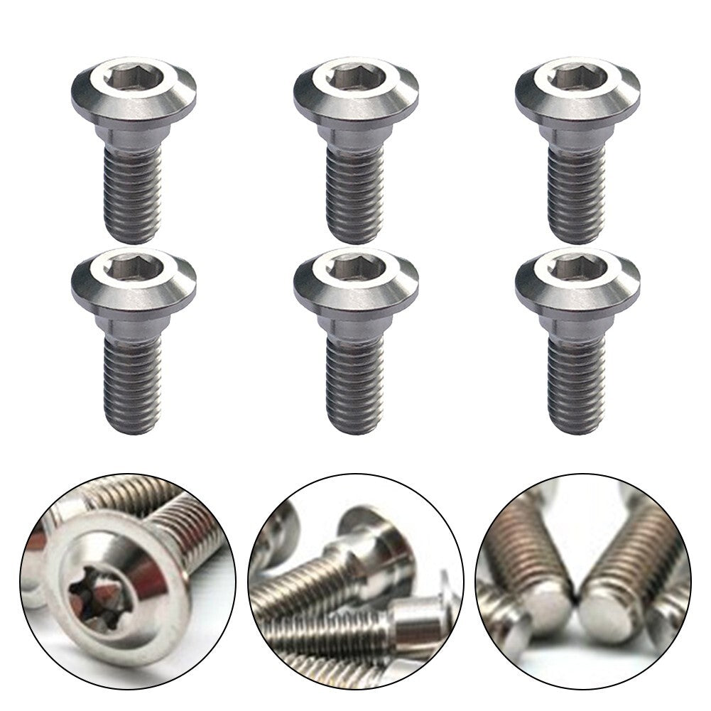 6pcs Brake Disc Bolts M8 X 20mm for Ducati Sport GT1000 Mille Alloy