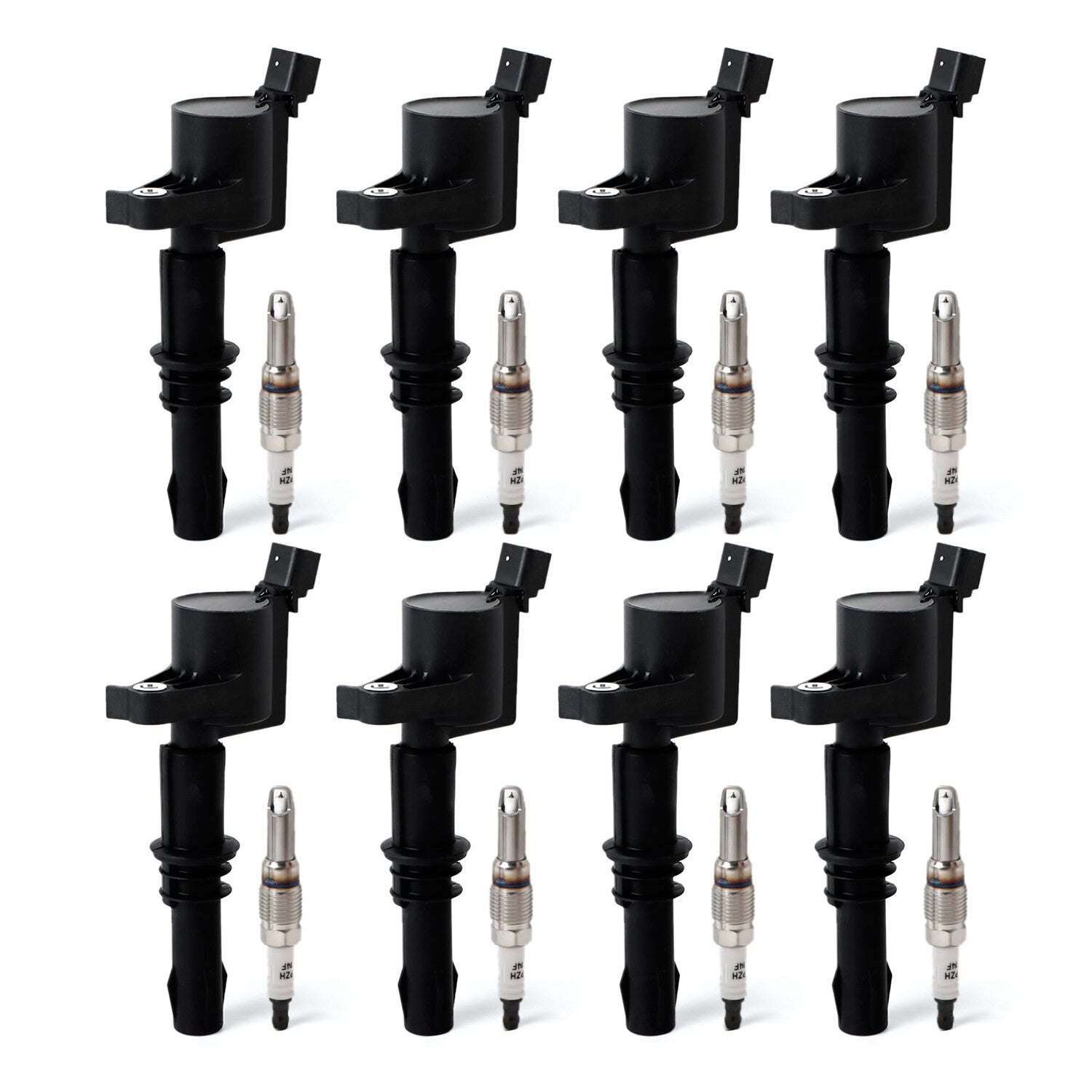 8X Ignition Coil + 8X Spark Plug for Ford F150 Expedition 2004-2008 5.4L FD508