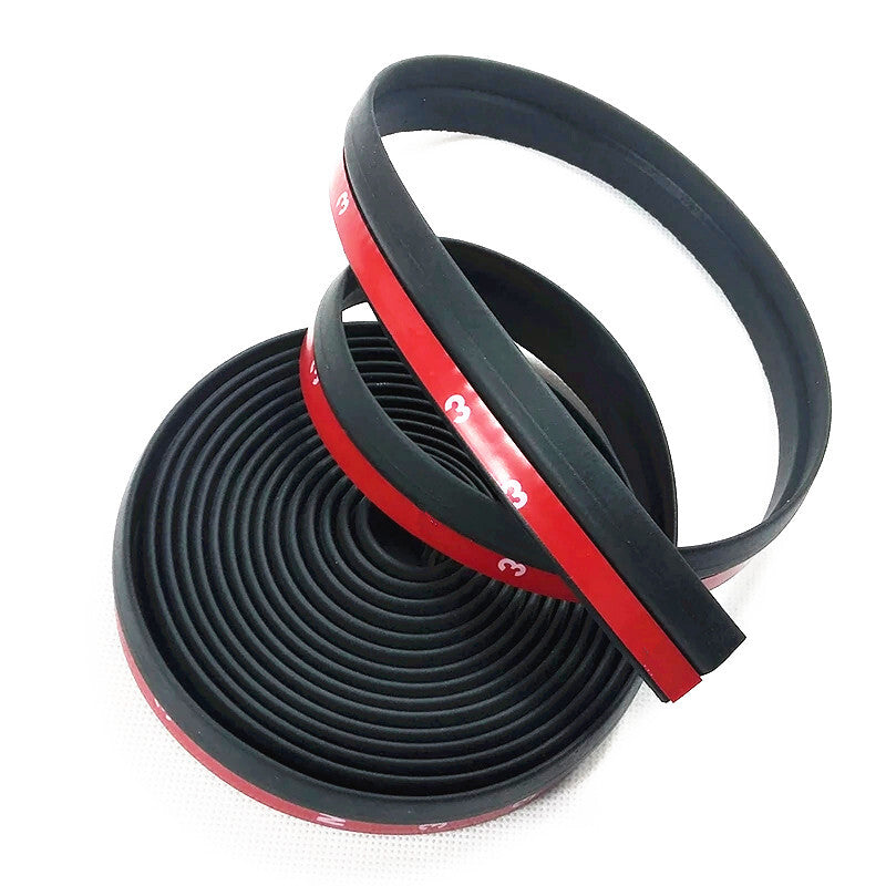 4M Car Z Type Door Seal Strip Edge Rubber Weatherstrip Hood Anti Noise Sealing