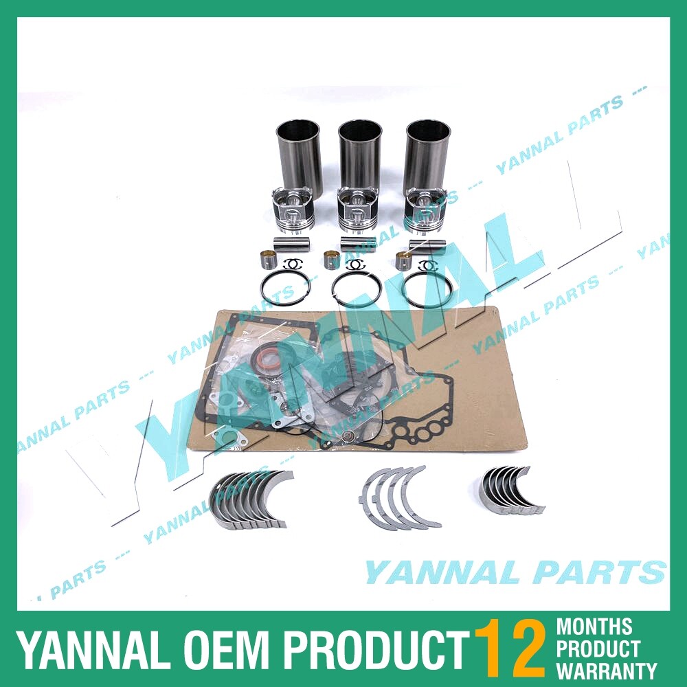 K3G Overhaul and Reconstruction Kit with Full Washer Bearing Kit for Mitsubishi Engines
