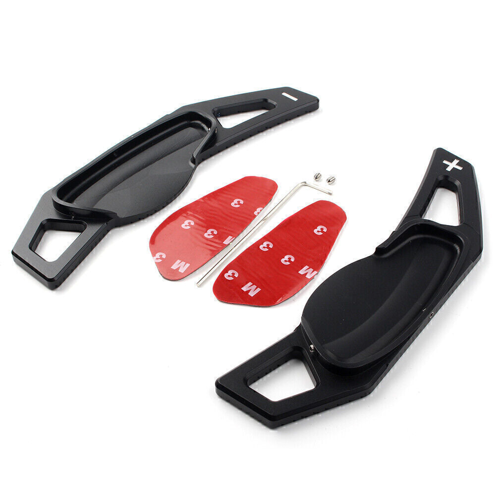Alu Steering Wheel Shifth Sifter Paddle for Benz for Smart Fortwo (W451) 2007-17 BLK