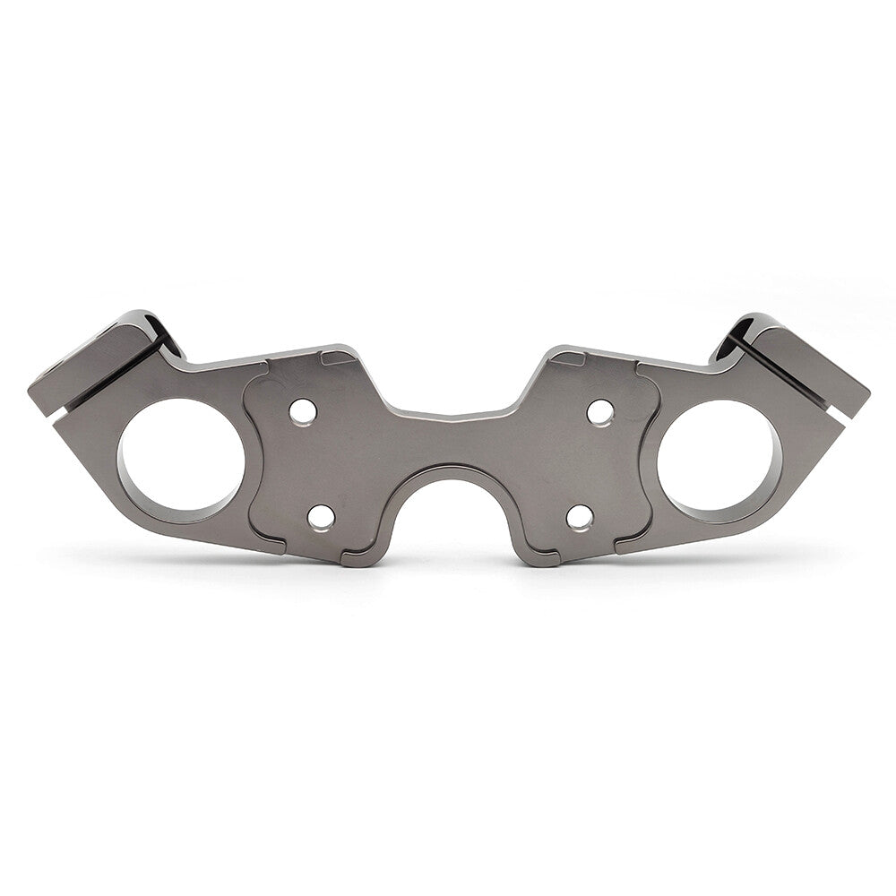 CNC gray three-tree front clamp suitable for GSX1300 Hayabusa 1999 2000 - 2022