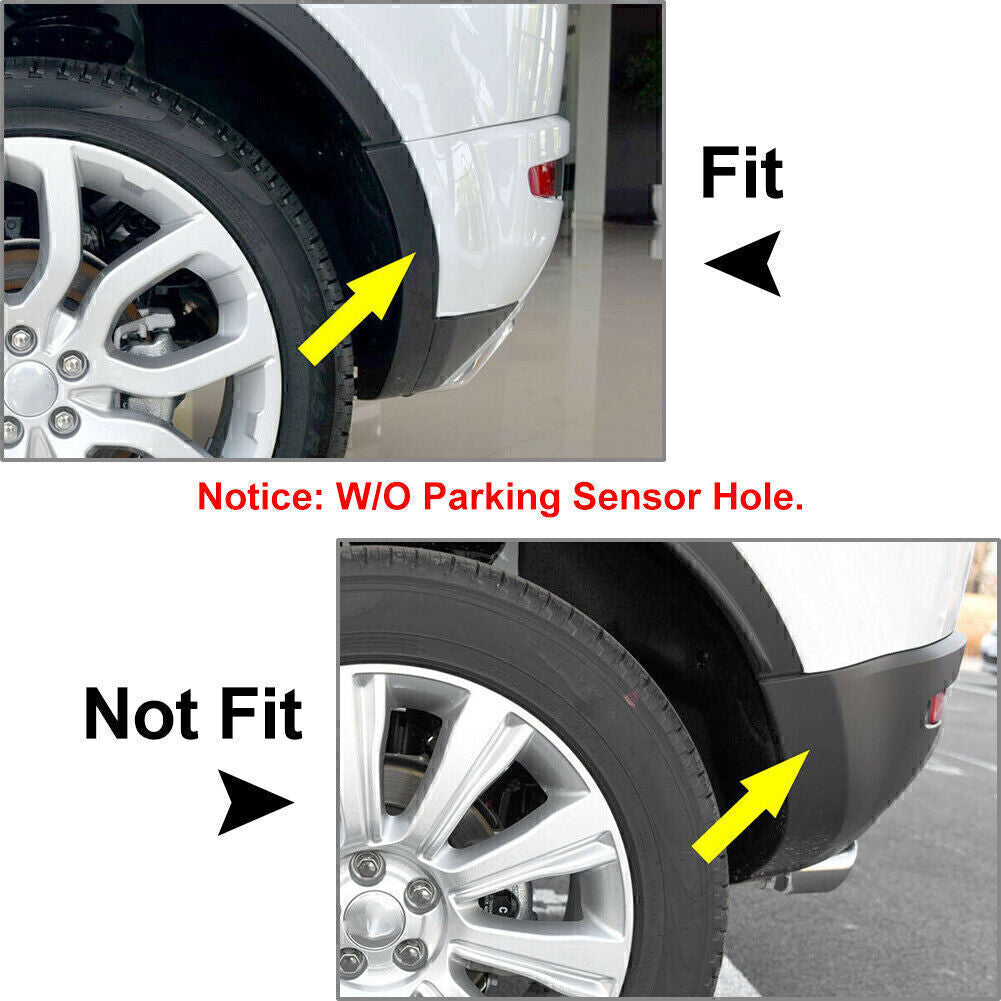 Rear Right Bumper Wheel Molding Trim for Land Rover for Range Rover Evoque 2012-2015