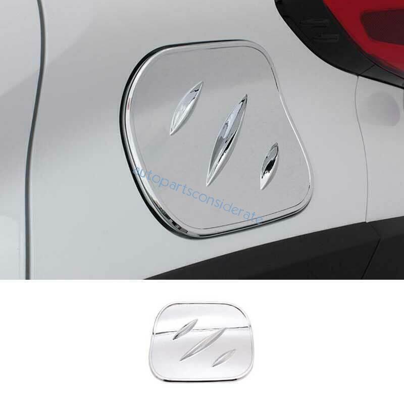for Toyota CHR C-HR 2018-22 1P Chrome Side Door Fuel Oil Gas Tank Cap Cover Trim