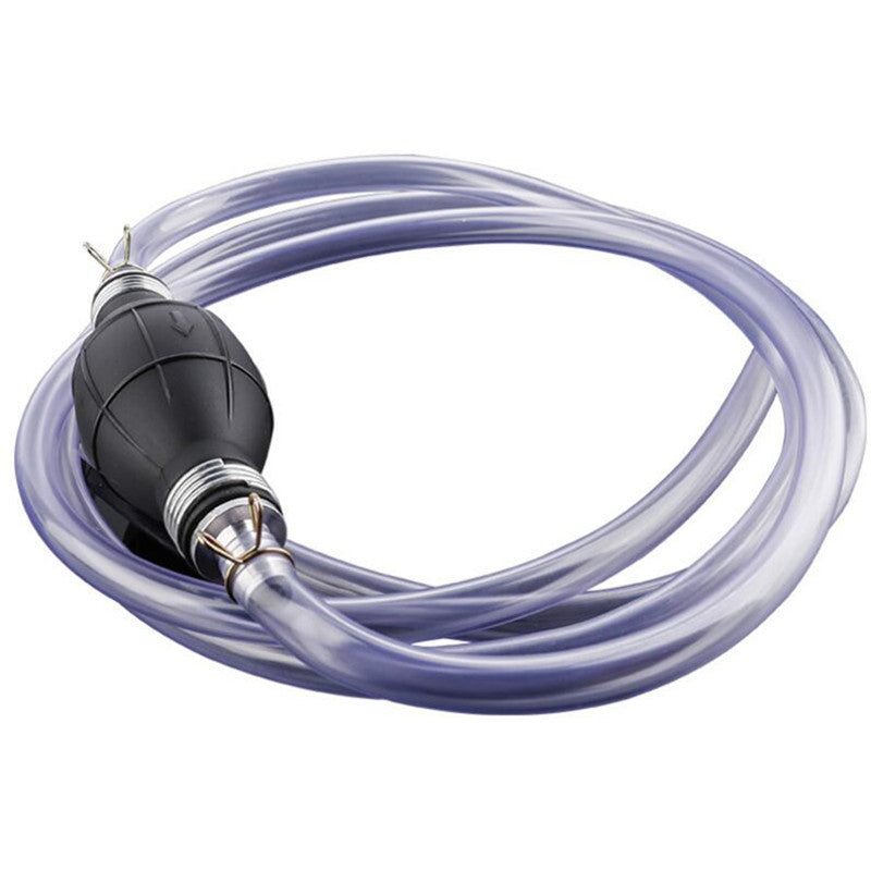 Car Petrol Fuel Line Gas Pump Hose Primer Bulb Steel Hose Clamp Transfer Tool