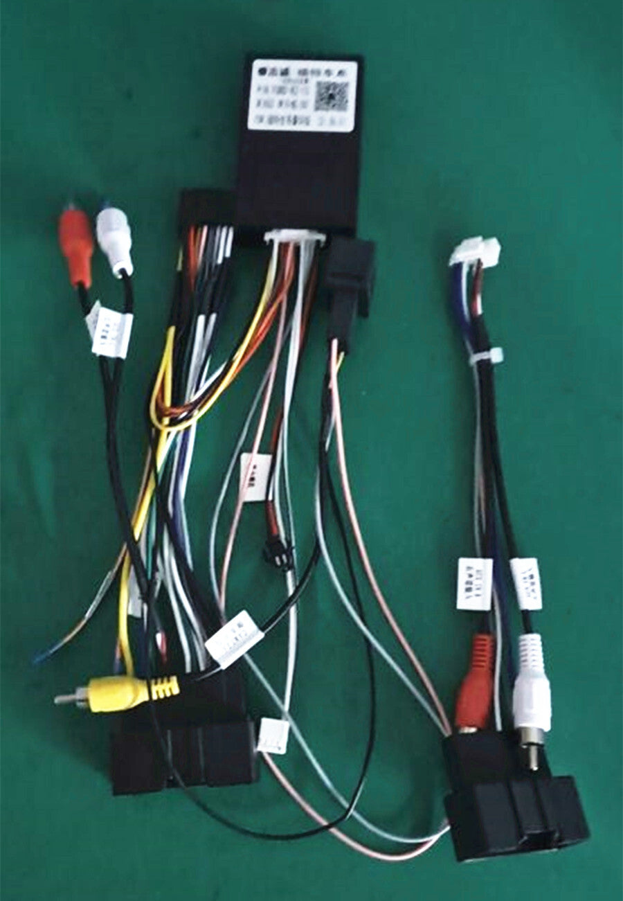 Car 16Pin Android Power Wiring Harness With Canbus box for Ford Focus 2012-2018