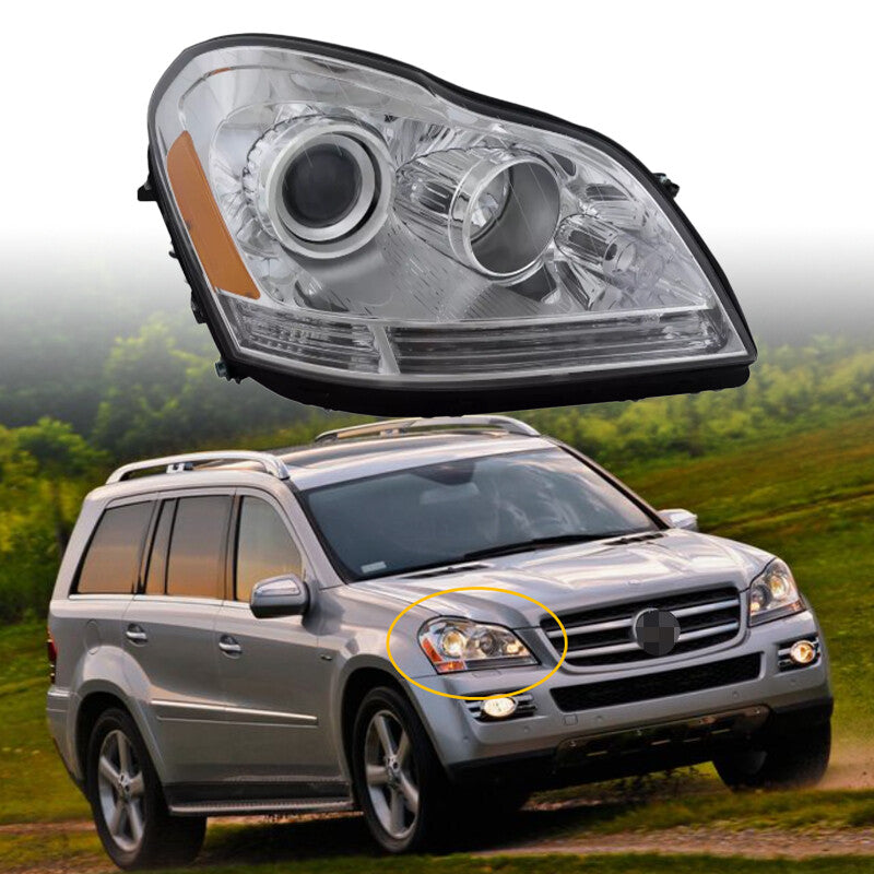 For 2007-2012 for Mercedes-Benz GL450 2007-2009 GL320 w/ bulb Headlight Passenger