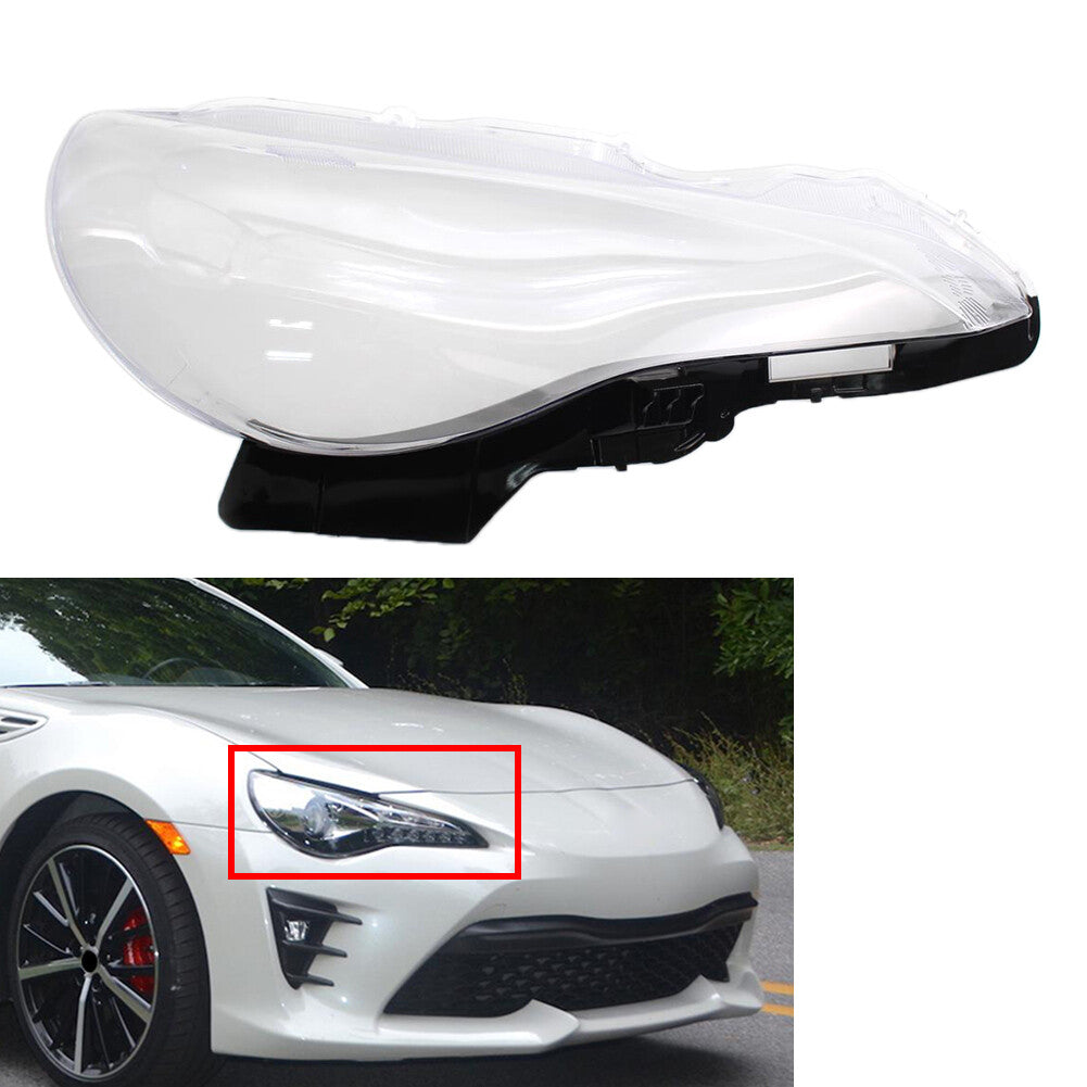Headlight Headlamp Lens Cover for Subaru BRZ 2013-16 for Toyota G86 GT86 12-16