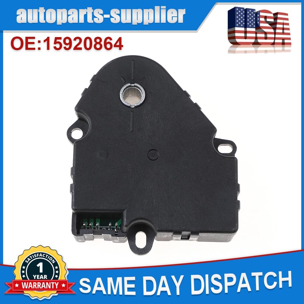A pair of HVAC heater mixing door actuators 604-141 for Chevrolet for Saturn for Buick Enclave