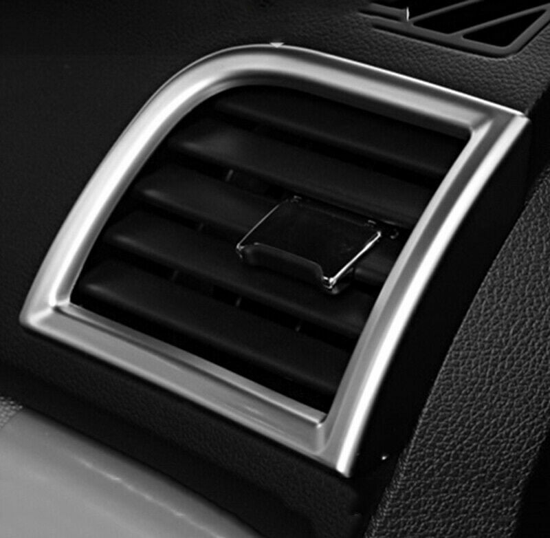 2X for Ford Explorer 2016-2019 Matte Dashboard Side Air Vent Outlet Cover Trim