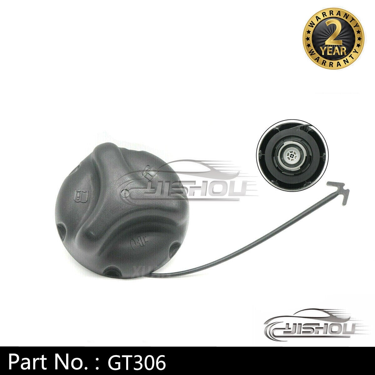 new 25827646 fuel filler cap, compatible with 2004-2010 for Hummer H2, H3, and H3T models.