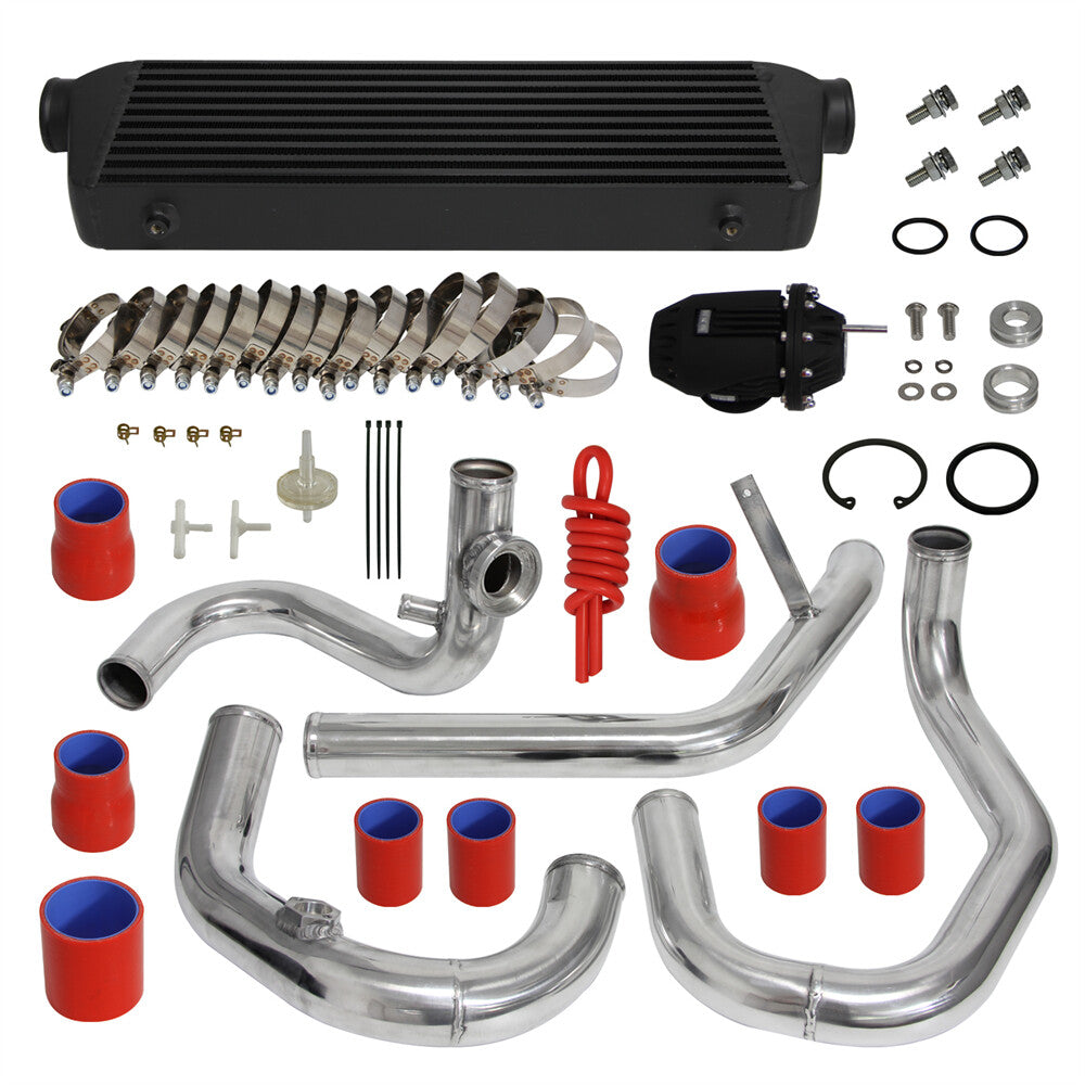 Intercooler Kit Pipes + BOV for VW for Jetta for Golf GTI GL GLI GLS 1.8T 1998-2005 Red