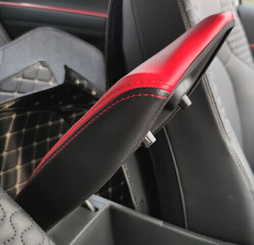 for Hyundai Sonata 2020-2023 Red+Black Center Console Armrest Cover Cushion Pad