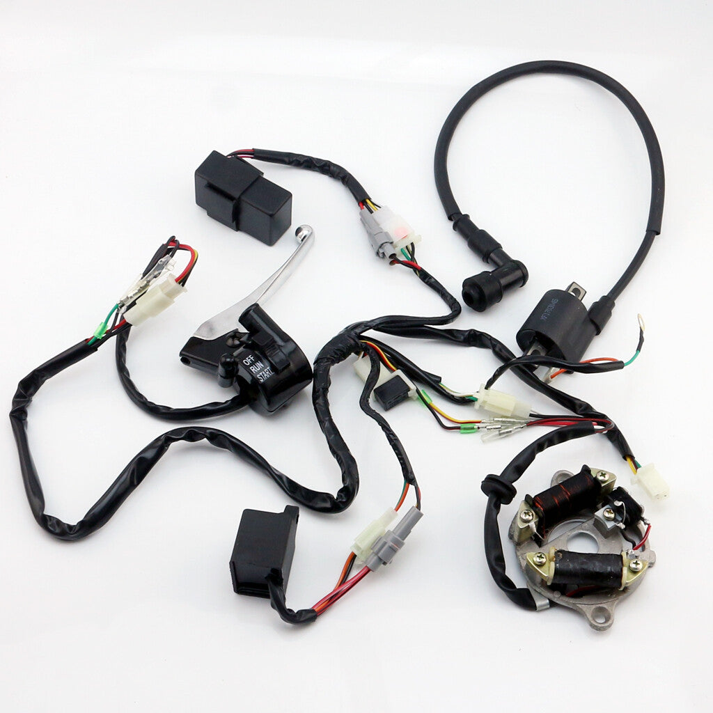 Magneto Stator Wiring Harness CDI Lgnition Coil ForYamaha PW50 Y-Zinger Kid part