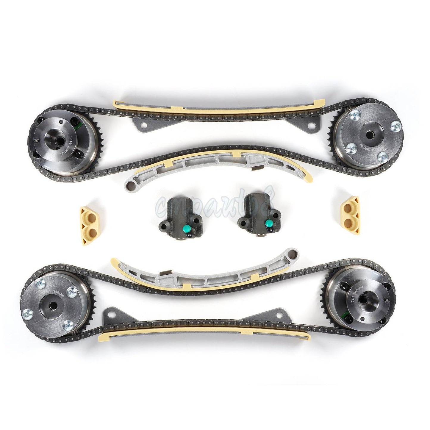14pc Timing Chain Kit  VVT Gear for 2015-21 Sedona 3.3L 24350-3CGA1 24410-3CGA3
