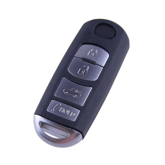 4 Buttons Remote for Smart Key Case Cover Fob Shell Fit for Mazda 3 6 2013-2018