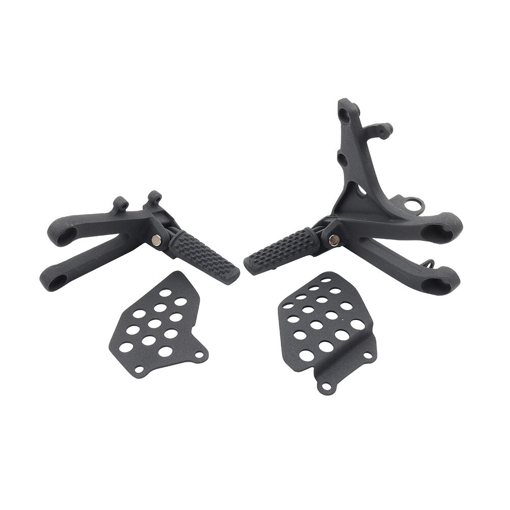 Front Driver Footrest Foot Pegs Bracket Set for Honda CBR600RR CBR 600RR 07-24