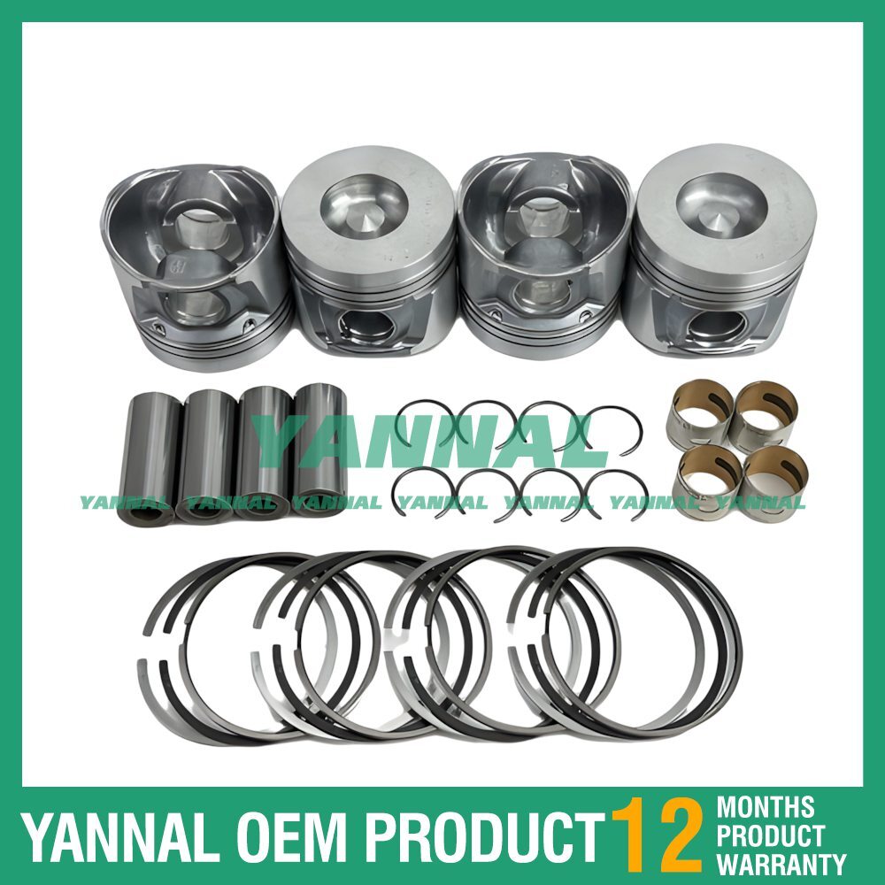 4-piece overhaul and rebuild kit with gaskets, bearings, and valves for Deutz TD2011L04 trains.