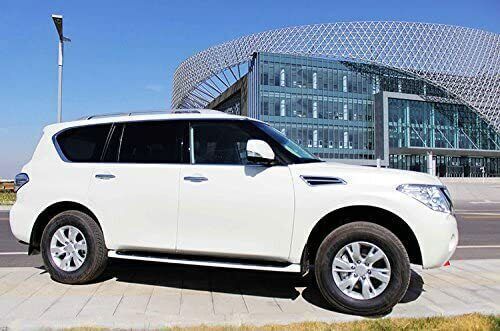 Fits for Nissan Patrol Y62 2Pcs Aluminum 2010-2021 Roof Rail Rack Side Rail Bar