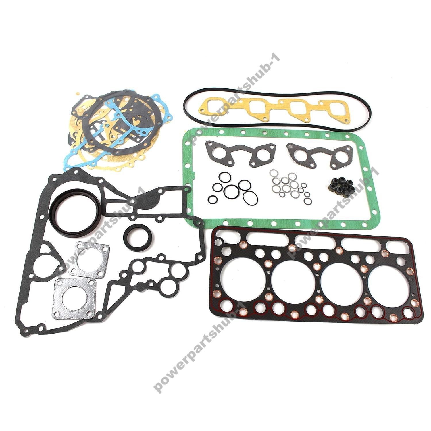 Overhaul Gasket Kit for Kubota V1702 V1702B Engine KH90 Bobcat 743 733 Excavator