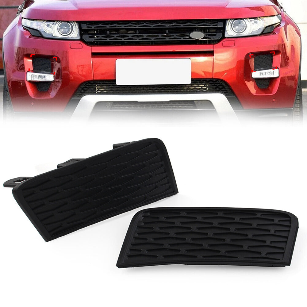 Pair Front Upper Fog Lamp Bezel for Land Rover for Range Rover Evoque 2012-2017 2016
