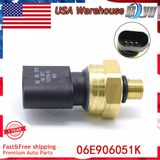 Low Fuel Pressure Sensor For 05-09 for Audi A4 Quattro 2.0L for VW for Jetta for Passat GTI NEW