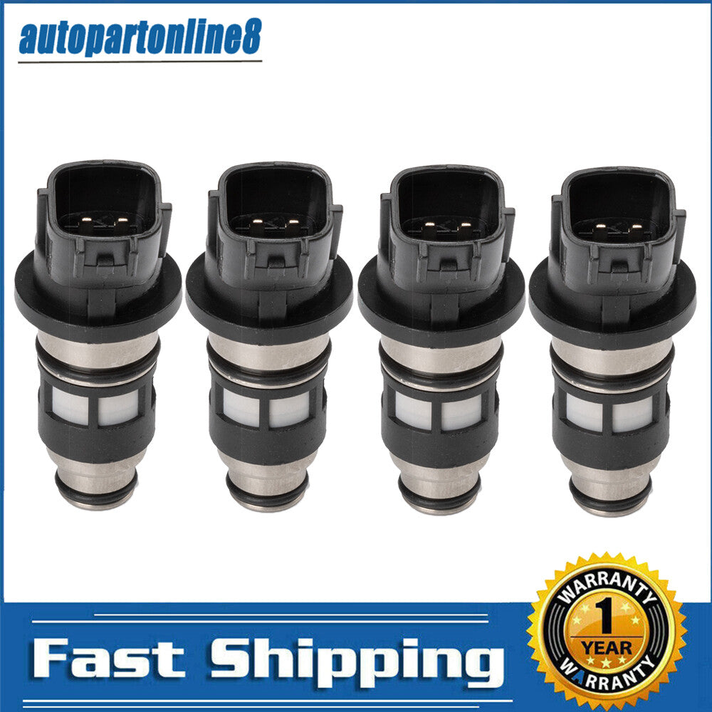 4pcs Fuel Injectors 16600-73C90 JS501 For 1997-2017 for Nissan Tsuru 1.4L 1.6L