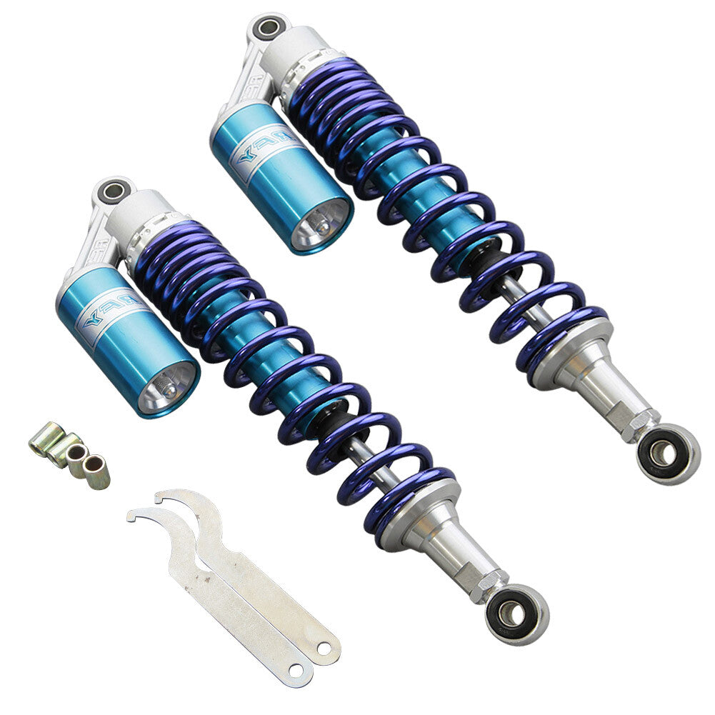 Rear Air Shock Absorbers Universal Fit for Honda for Suzuki for Yamaha for Kawasaki ATV 400mm