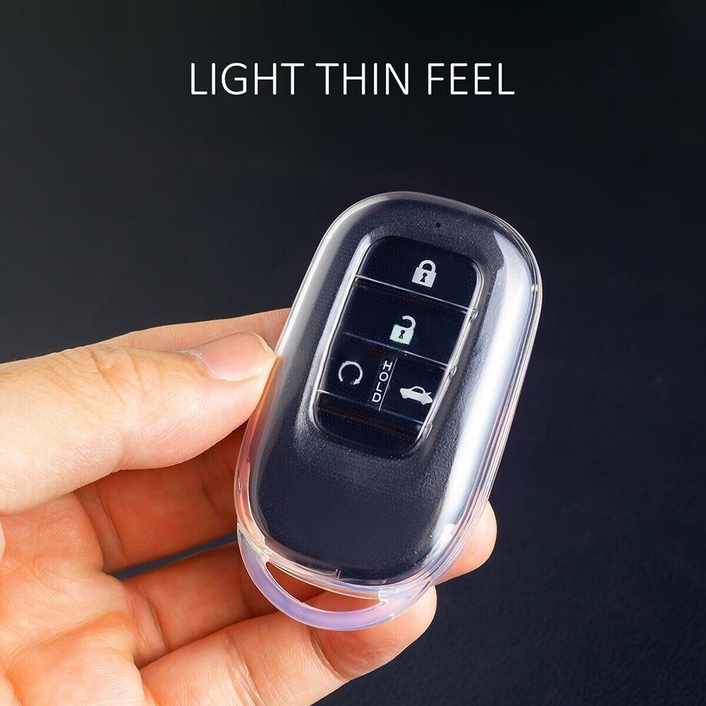 For 2023-2024 Transparent Clear Car Key Fob Cover Case Holder-Accessories
