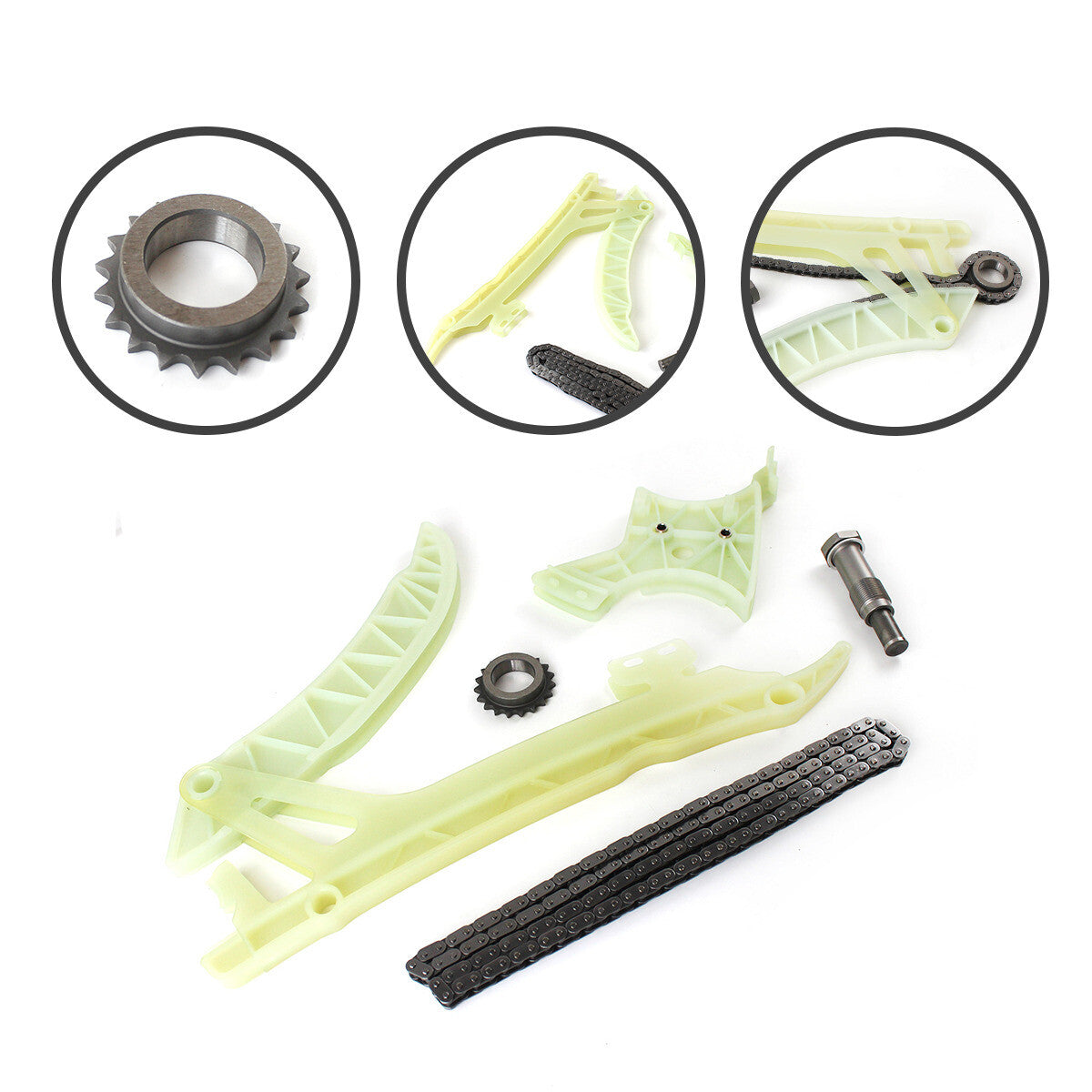 Timing Chain Oil Pump KitCamshaft Gear Fit for 328 428 528 X3 X5 2.0 N26 N20