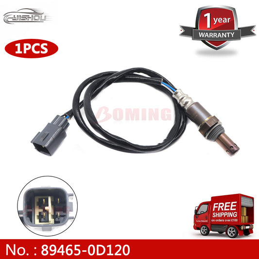 The new 89465-0D120 oxygen sensor is suitable for Toyota Yaris 1.3 2SZ-FE 2002-2010 and for Lexus IS300.