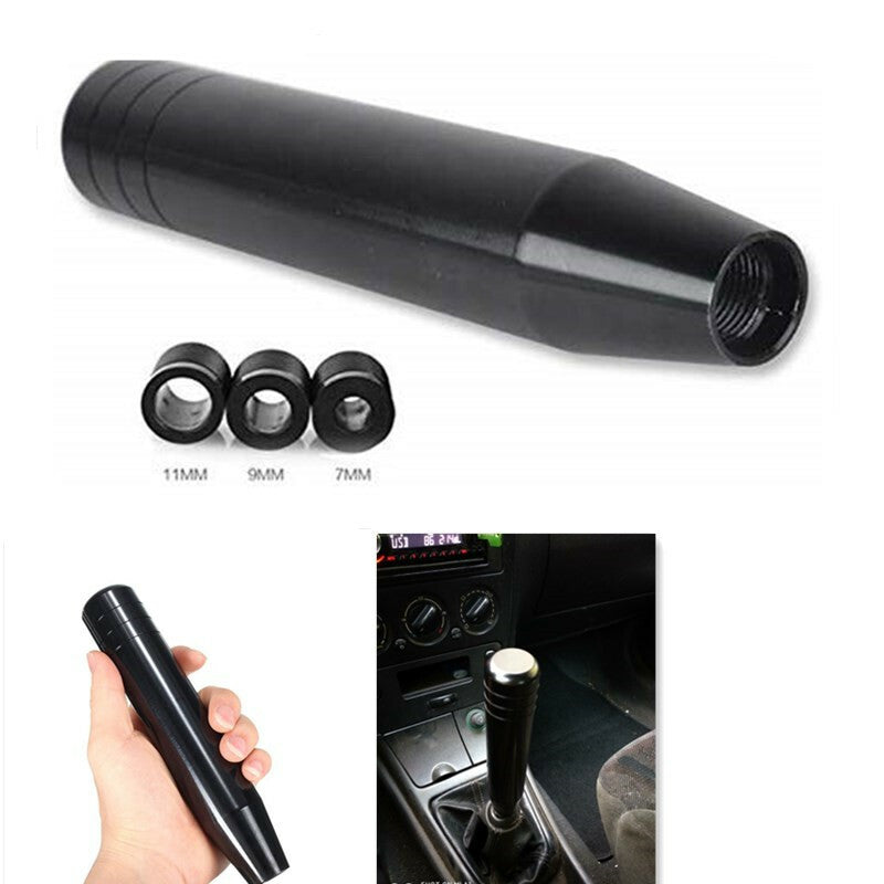 Car Universal Metal Sport Gear Knob Manual Automatic Gear lever Black
