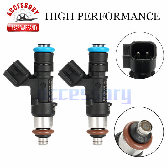 A pair of fuel injectors for Polaris RZR 800 4X4 2011, 2012, 2013, and 2014 models. 0280158197. new.