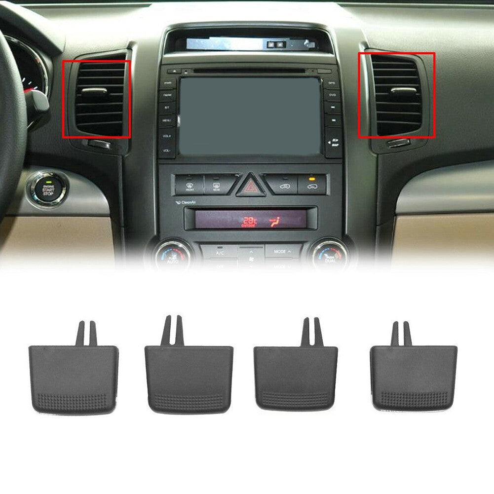 4Pcs/Set Car Front A/C Air Vent Outlet Tab Clip Repair for Kia Sorento 2009-2014