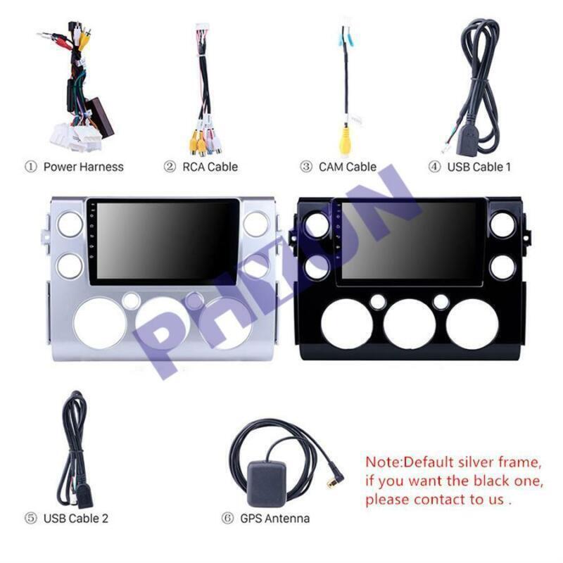 for Toyota FJ Cruiser 2007-2018 Android 10 Car Radio WiFi GPS Multimedia Player