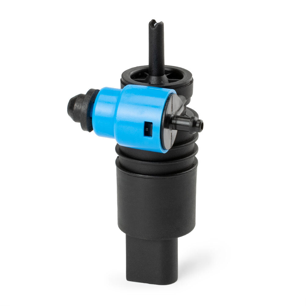 One-piece replacement for new windshield washer pump 1J6955651 for Audi , for Skoda , for Volkswagen Polo, and for Golf .
